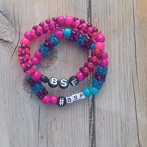 Handmade best friend bracelets.